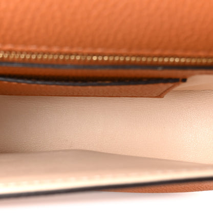 Louis Vuitton Grained Calfskin LV Pont 9 Soft MM Golden Siena 5 of 9