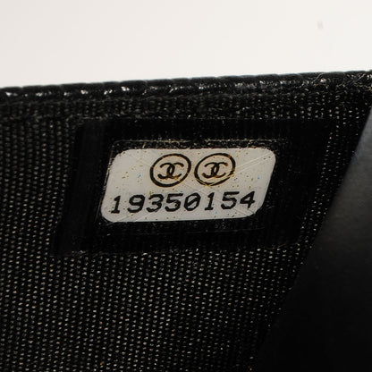 Chanel Caviar Timeless CC Wallet on Chain WOC Black 9 of 9