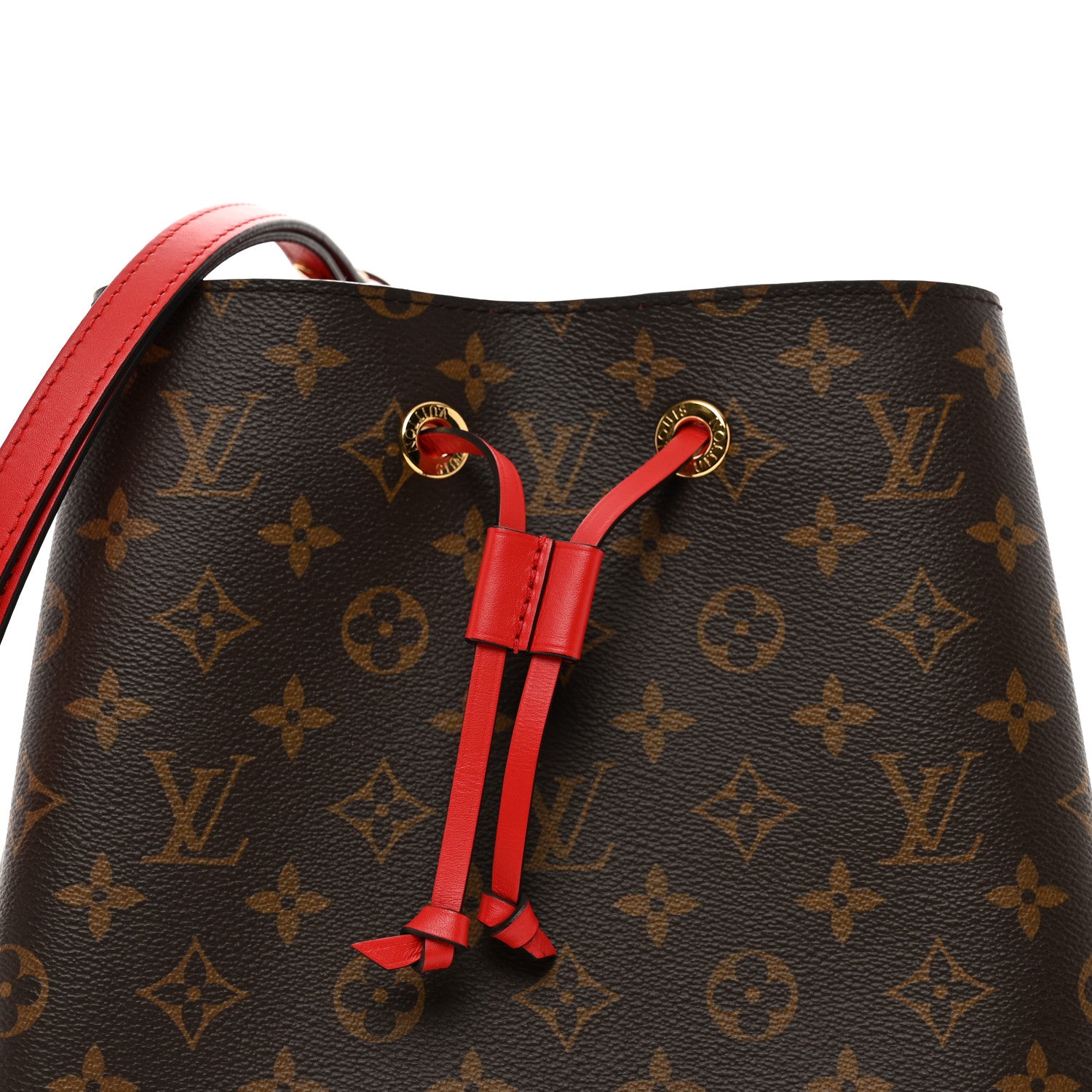 Louis Vuitton LOUIS VUITTON Monogram Neonoe MM Coquelicot 5 of 10