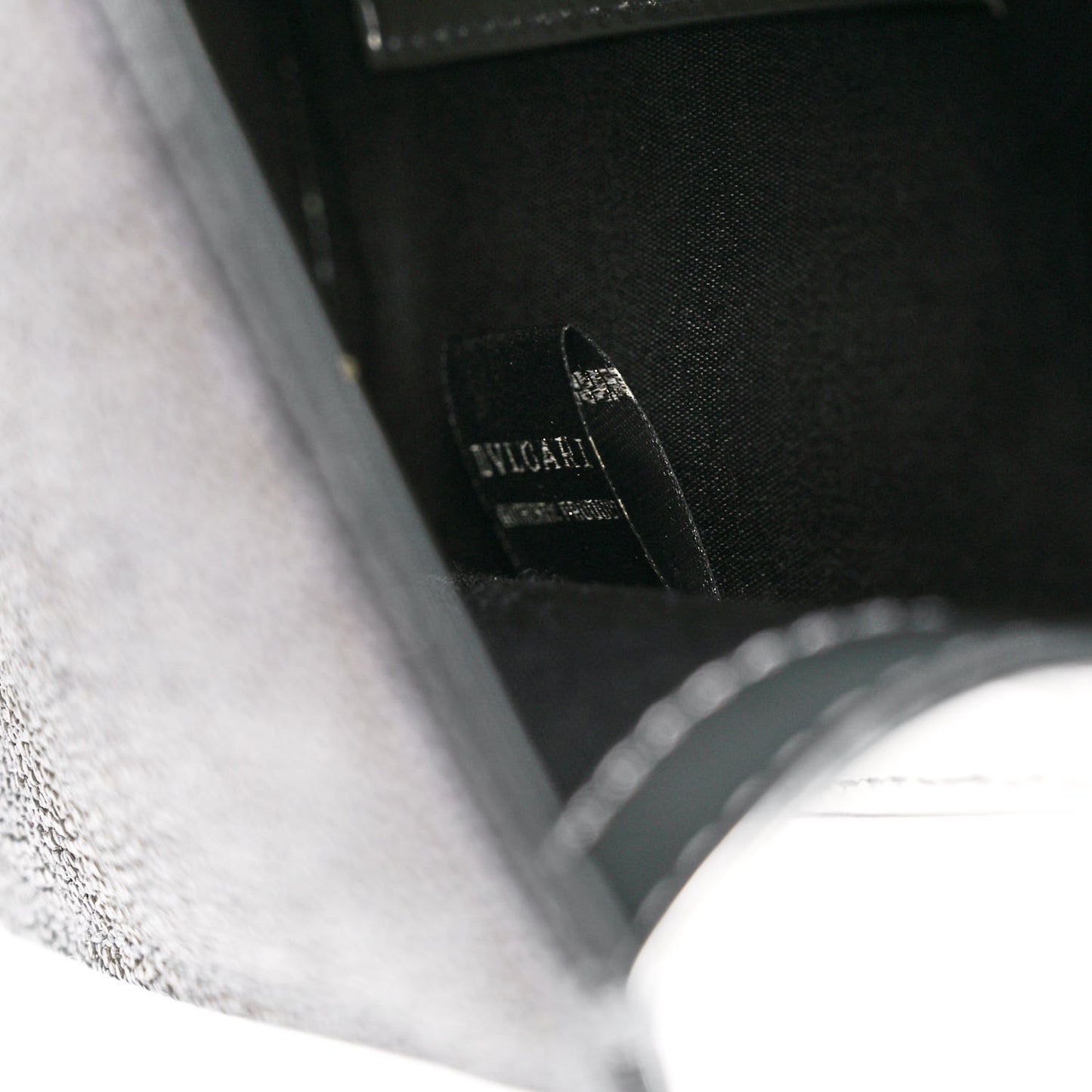 Stingray Patent Serpenti Forever Crossbody Grey