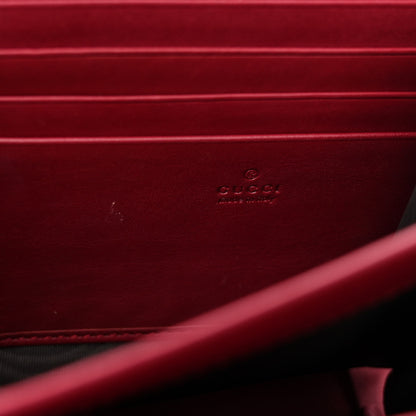 Gucci Velvet GG Monogram Mini Dionysus Chain Wallet Red Cipria 6 of 9