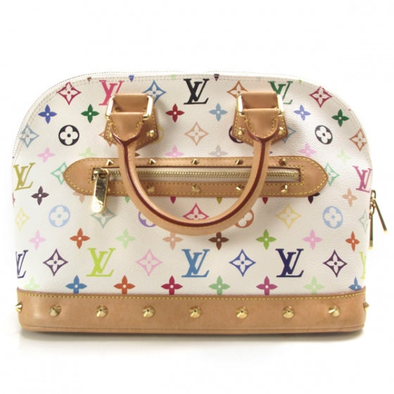 Monogram Multicolor Alma White