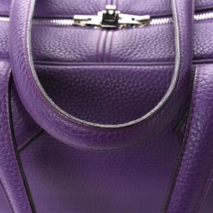 Hermes Taurillon Clemence Victoria II 35 Ultraviolet 13 of 14