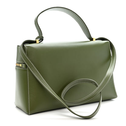 Loro Piana Saddle Calfskin Extra Bag L27 Dark Lichen 3 of 10