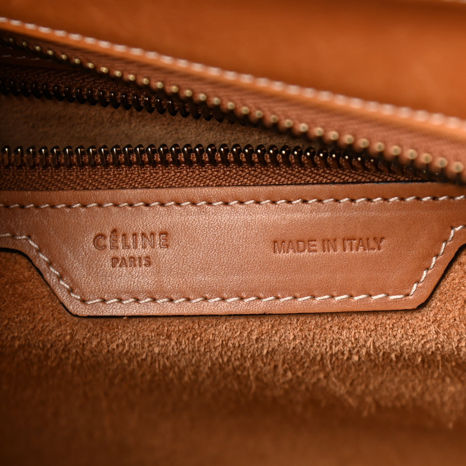 Celine Natural Calfskin Micro Luggage Tan 11 of 26