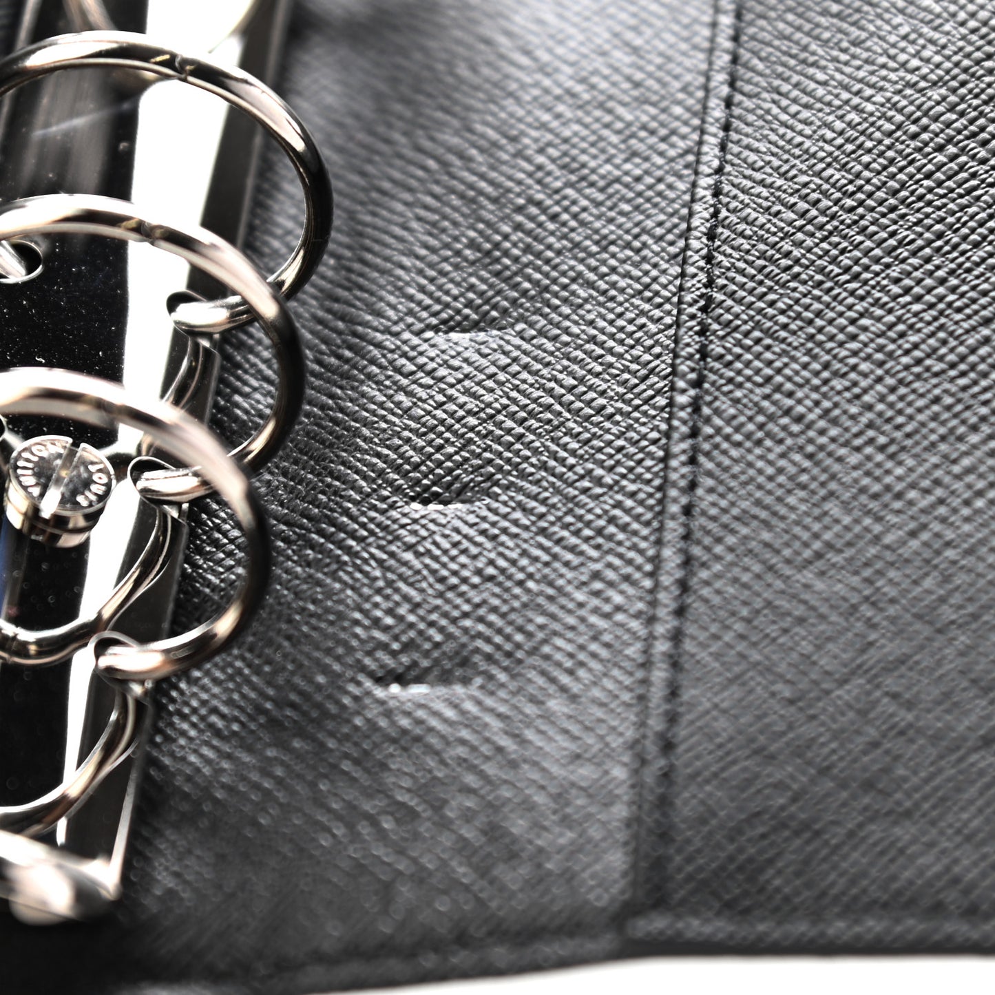 Damier Graphite Medium Ring Agenda Cover
