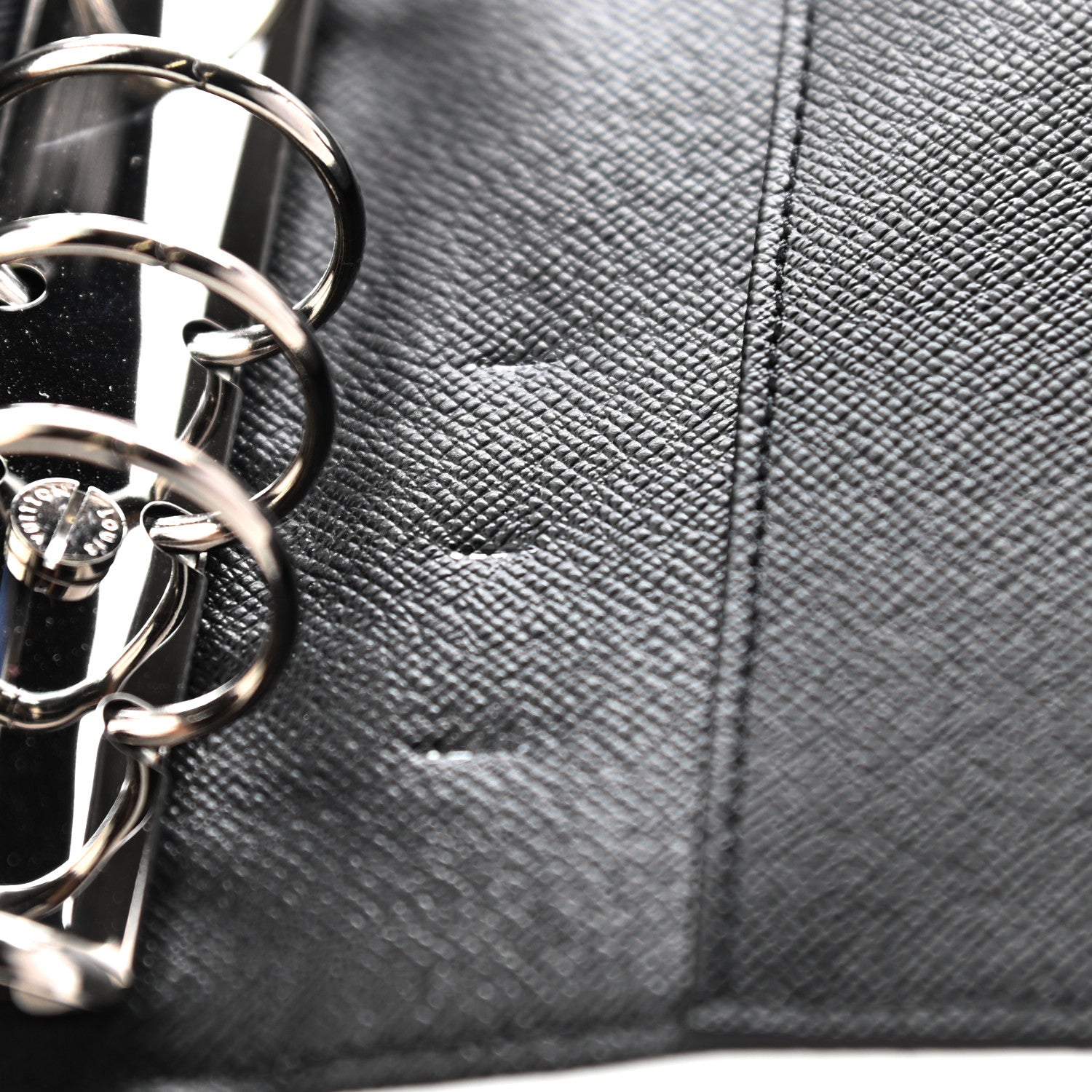 Louis Vuitton Damier Graphite Medium Ring Agenda Cover 5 of 7