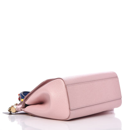 Dolce & Gabbana Dauphine Mini Miss Sicily Satchel Rosa Carne 4 of 6
