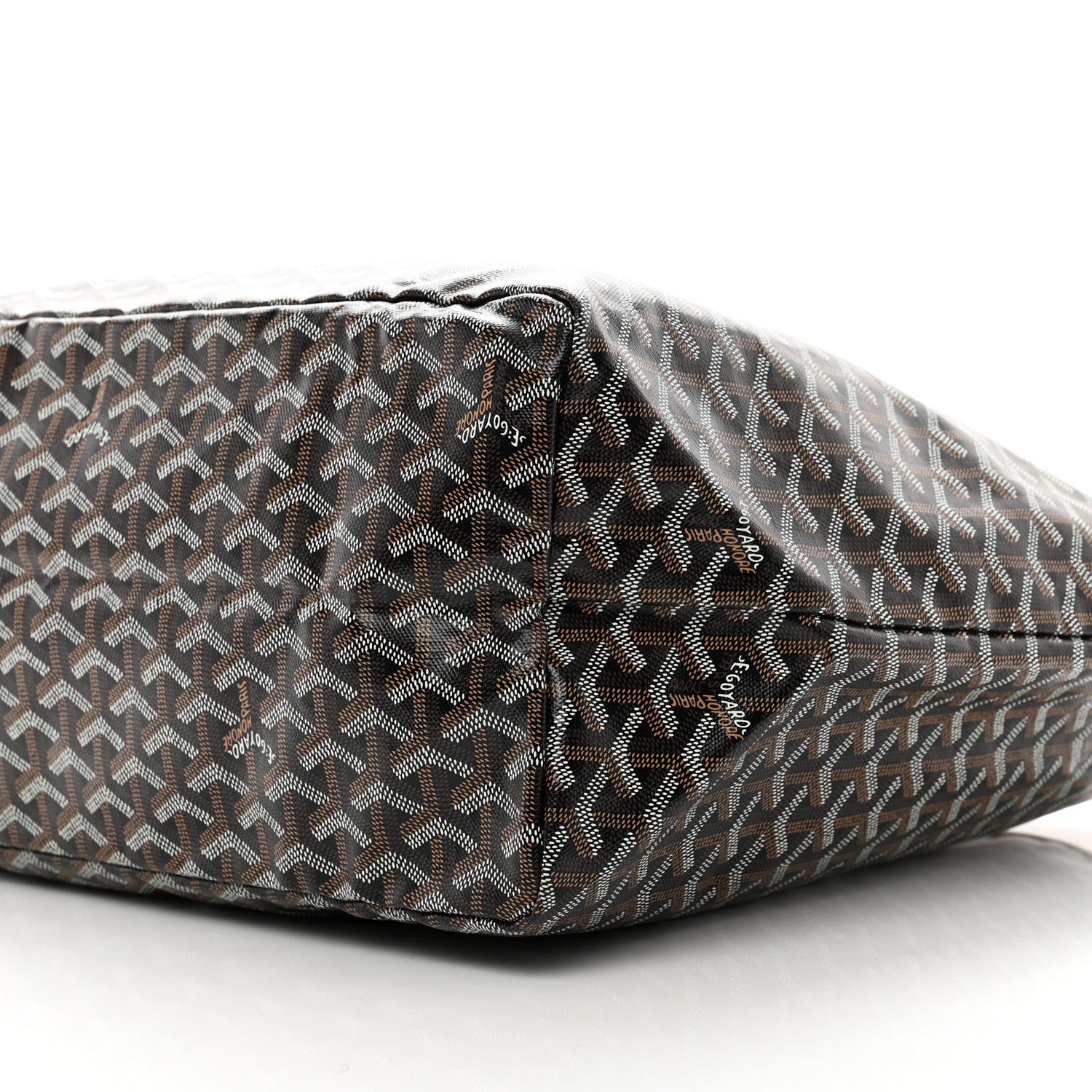 Goyard Goyardine Saint Louis GM Black Gold 8 of 8
