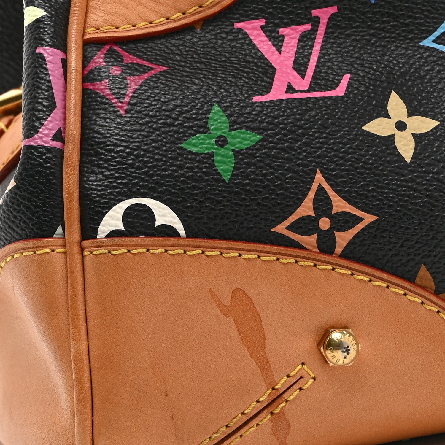 Louis Vuitton Monogram Multicolor Claudia Black 11 of 16