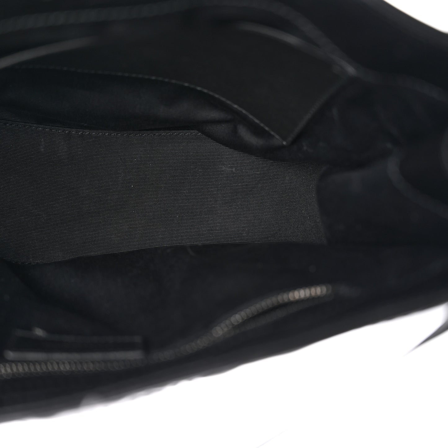 Crinkled Calfskin Matelasse Monogram Medium Niki Shopper Tote Black