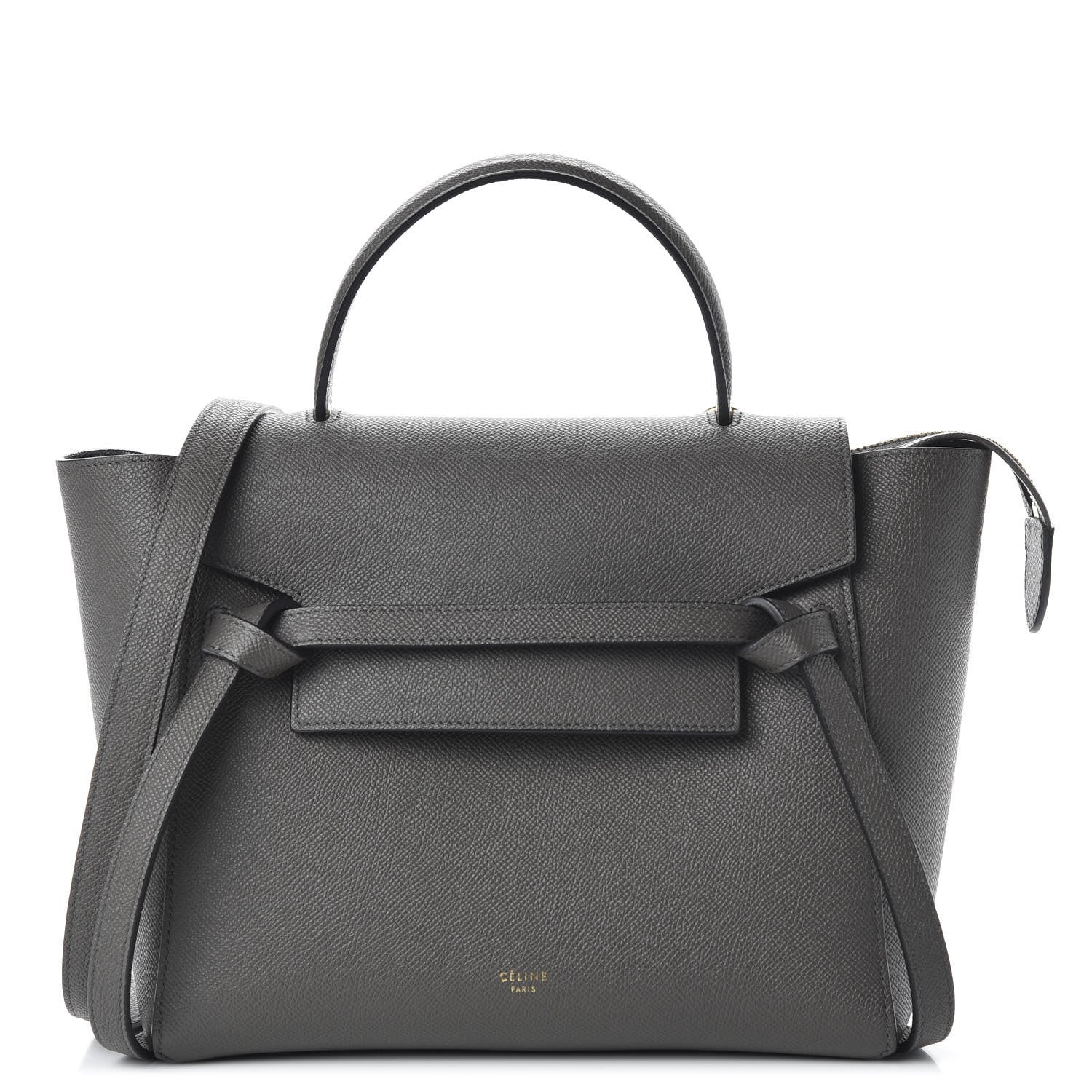 Celine Baby Grained Calfskin Micro Belt Bag Grey 1 of 9