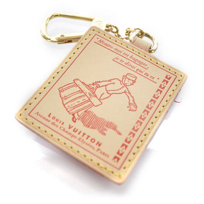 Louis Vuitton Vachetta Groom Key Ring Bag Charm 1 of 4