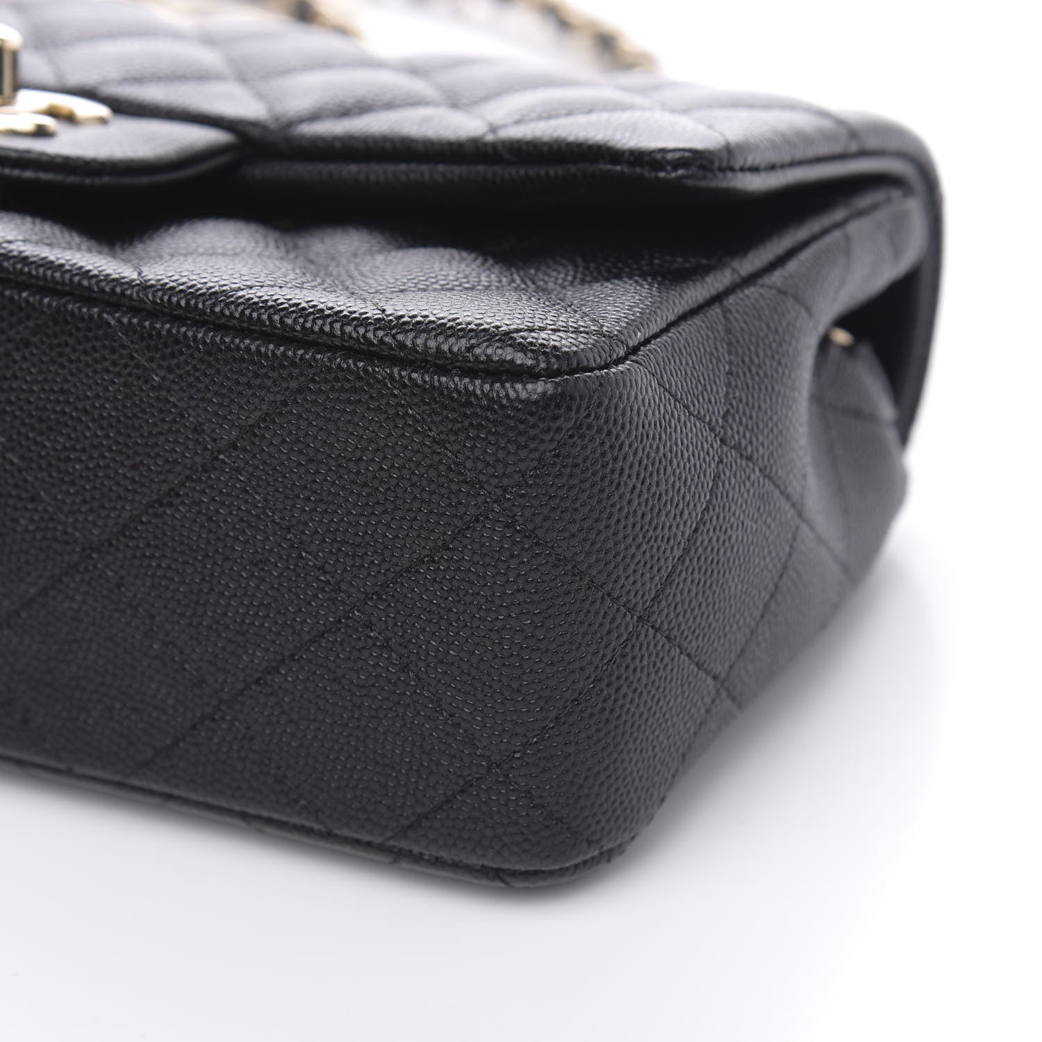 Chanel Caviar Quilted Mini Rectangular Flap Black 9 of 10