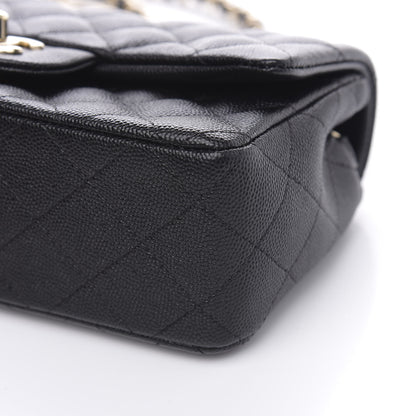 Chanel Caviar Quilted Mini Rectangular Flap Black 9 of 10