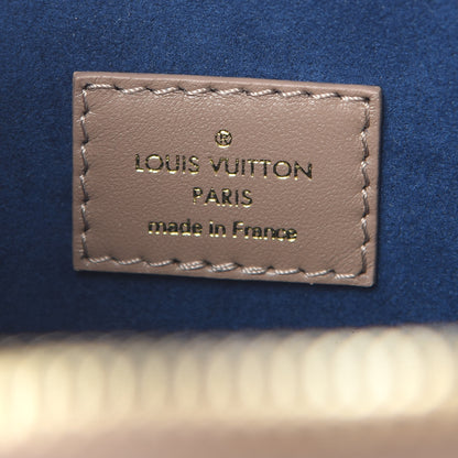 Louis Vuitton Lambskin Embossed Monogram Coussin PM Taupe 8 of 8