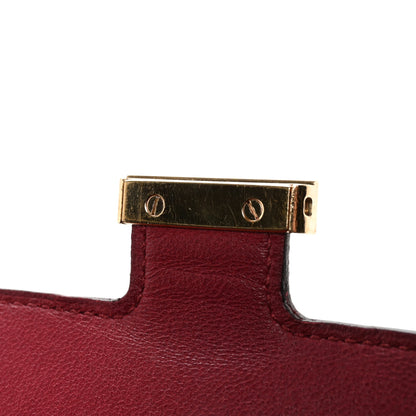 Hermes Epsom Constance Long Wallet Rouge Grenat 8 of 8
