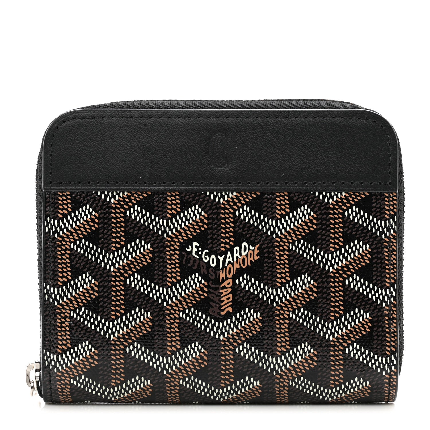 Goyard Goyardine Matignon PM Wallet Black 1 of 6