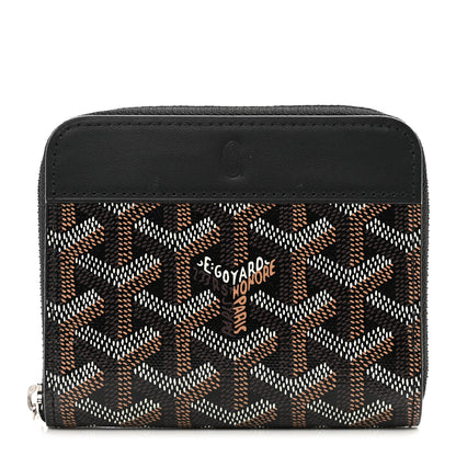 Goyard Goyardine Matignon PM Wallet Black 1 of 6
