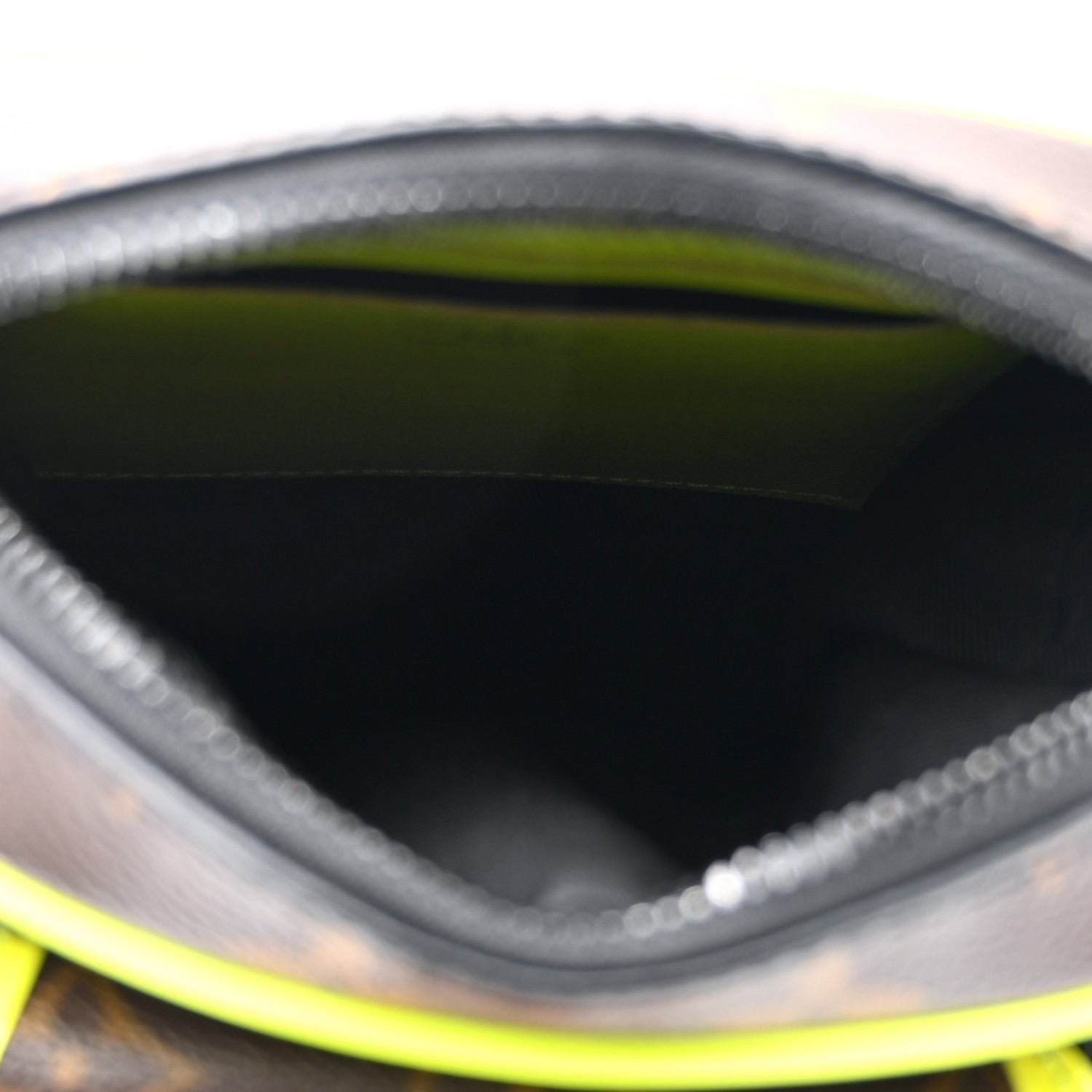 Louis Vuitton Monogram Macassar Christopher Wearable Wallet Fluorescent  Yellow 5 of 9