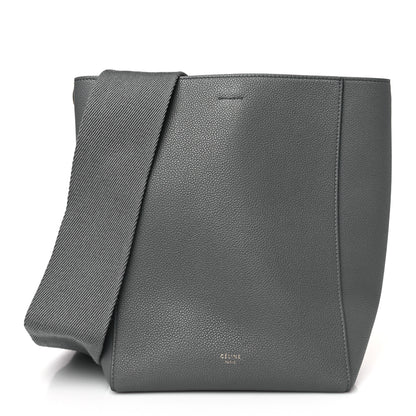 Celine Soft Grained Calfskin Small Sangle Bucket Bag Kohl 1 of 8