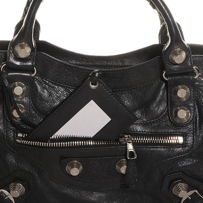 Balenciaga Agneau Giant 21 Silver Hardware City Black 11 of 12