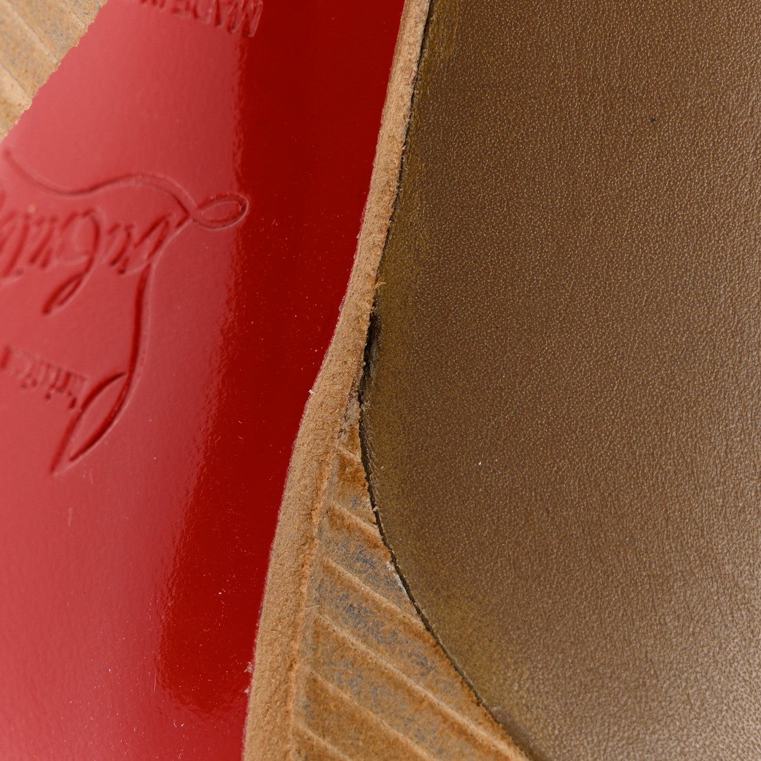 Christian Louboutin Calfskin Roche 120 Mule 35.5 Beige Grezzo 11 of 12