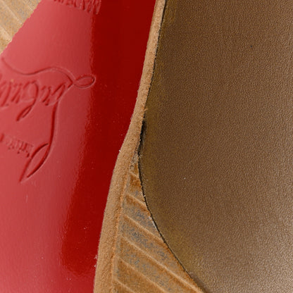 Christian Louboutin Calfskin Roche 120 Mule 35.5 Beige Grezzo 11 of 12