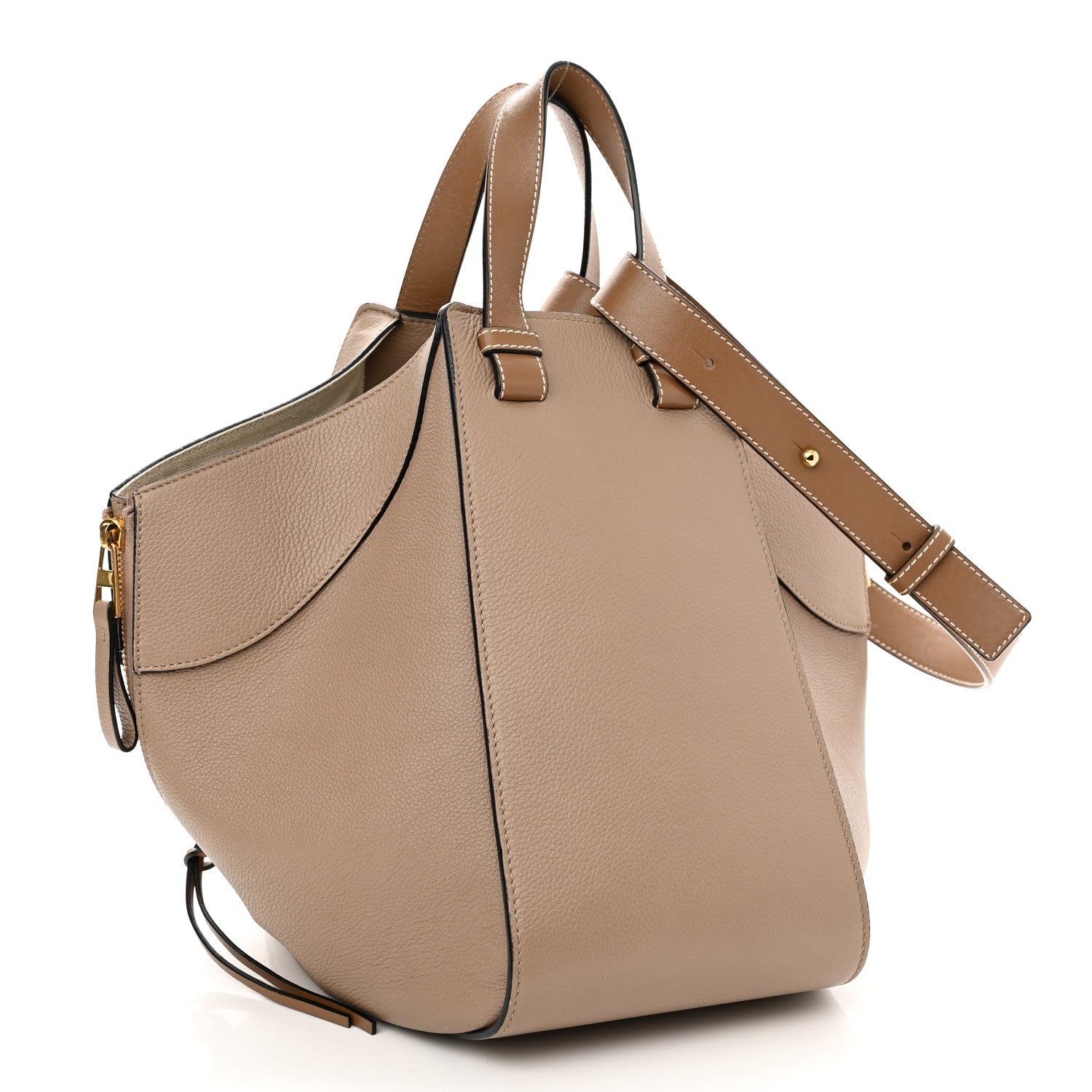 Loewe Calfskin Medium Hammock Shoulder Bag Sand Mink 2 of 10