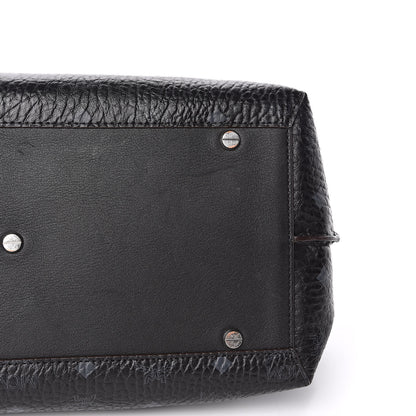 MCM Visetos Large Tote Black 14 of 15