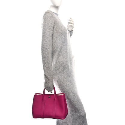 Hermes Vache Country Garden Party 30 TPM Rose Pourpre 2 of 10