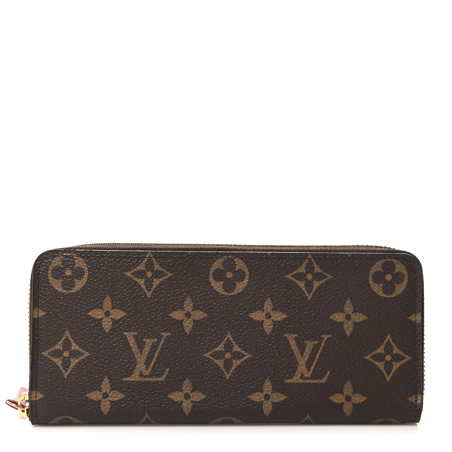 Monogram Clemence Wallet Fuchsia