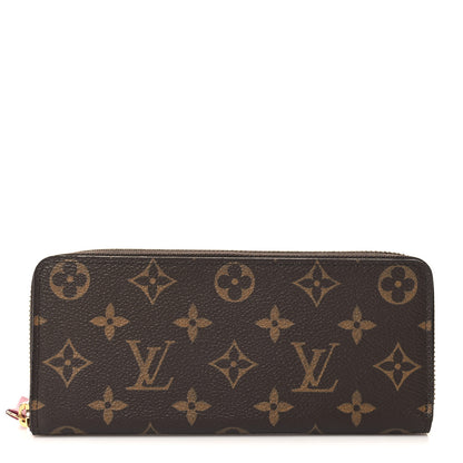 Louis Vuitton Monogram Clemence Wallet Fuchsia 1 of 6