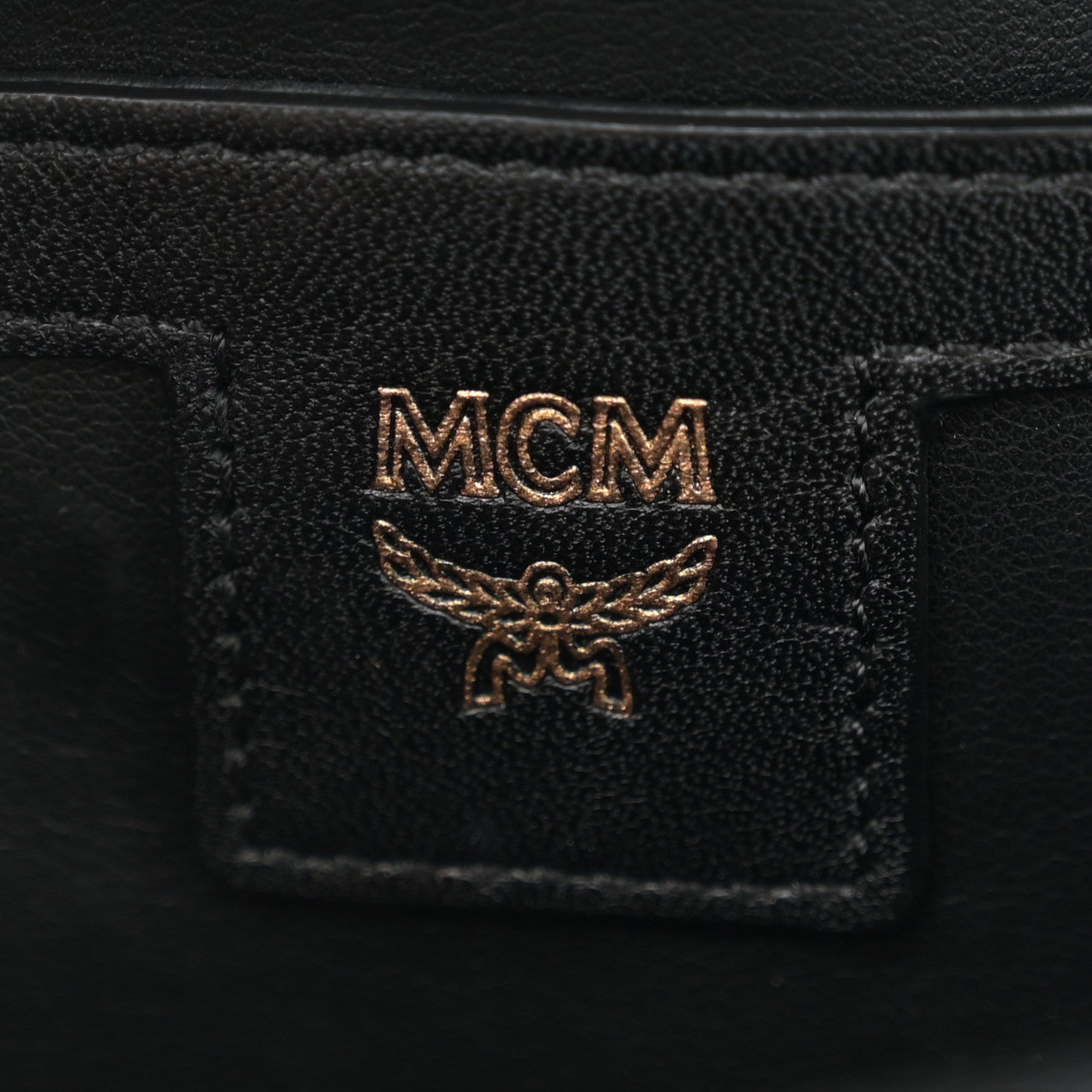 MCM Visetos Side Stud Mini Stark Backpack Cognac 6 of 9