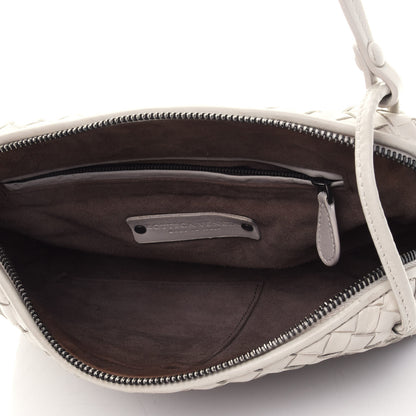 Bottega Veneta Nappa Intrecciato Nodini Crossbody Messenger Grey 4 of 4