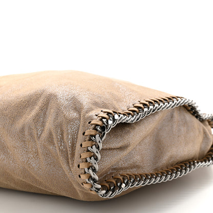 Stella McCartney Shaggy Deer Falabella Fold Over Tote Taupe 10 of 10