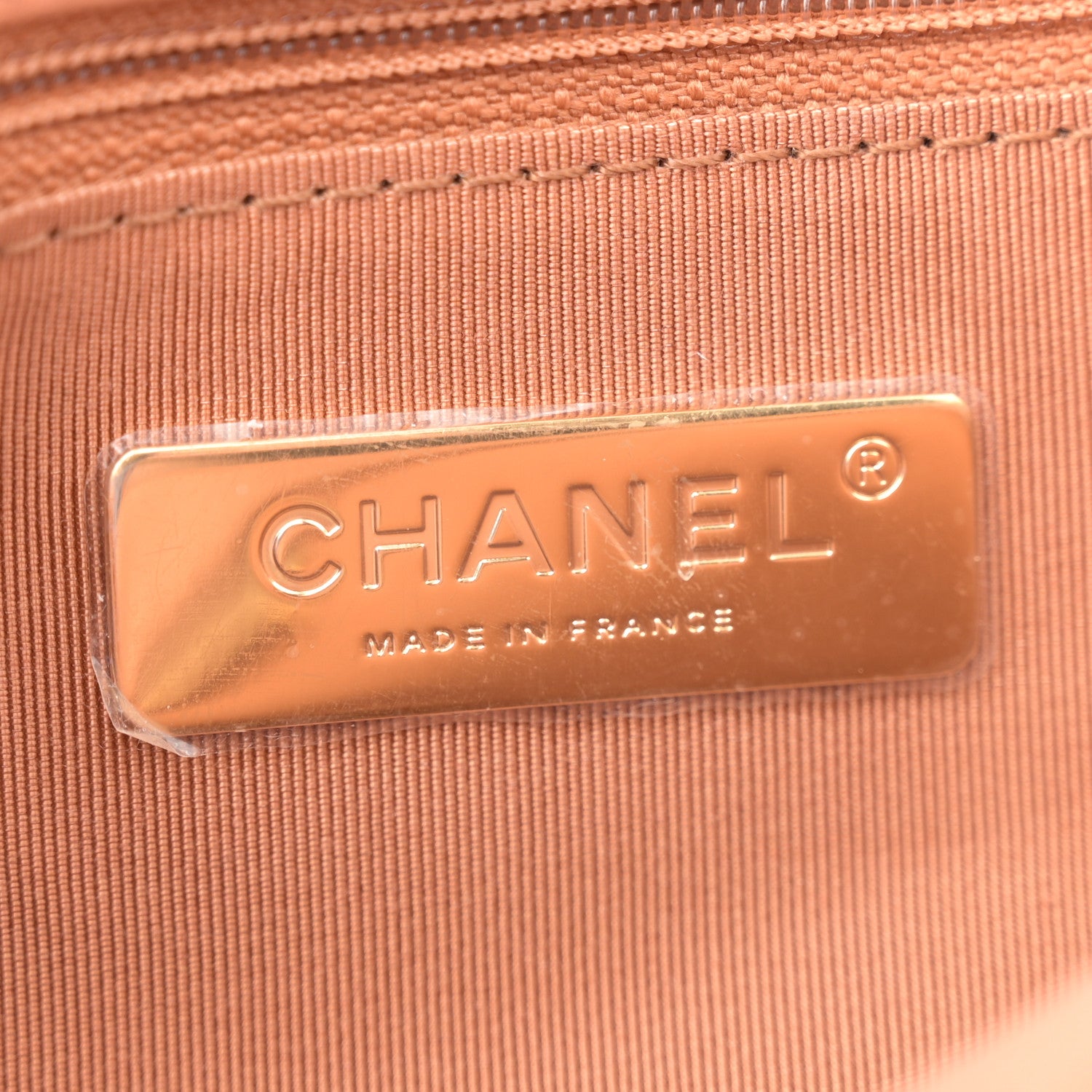 Chanel Lambskin Quilted Medium Chanel 19 Flap Brown 6 of 10