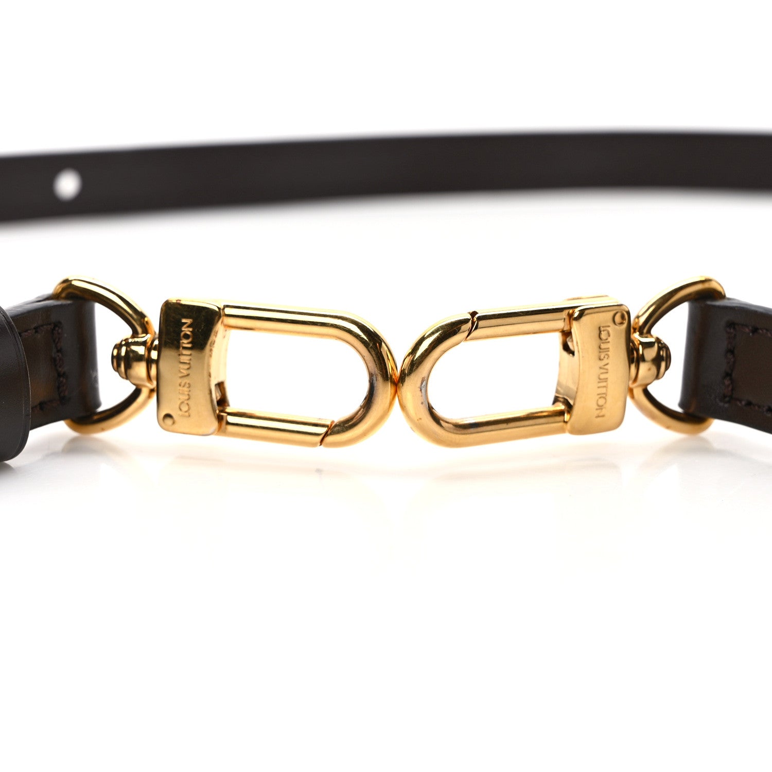 Louis Vuitton Calfskin 16mm Adjustable Shoulder Strap Ebene 3 of 5