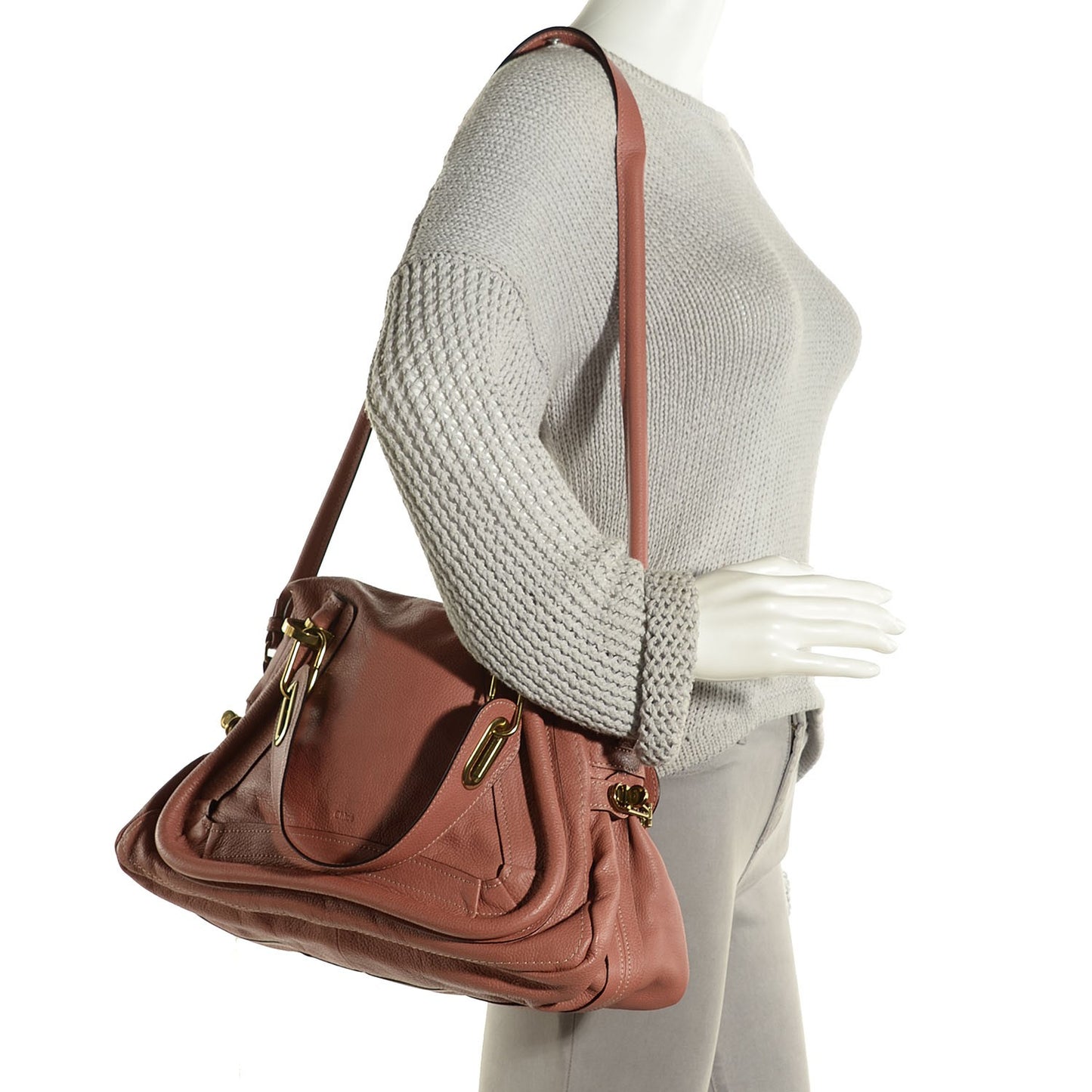 Calfskin Medium Paraty Desert Mauve