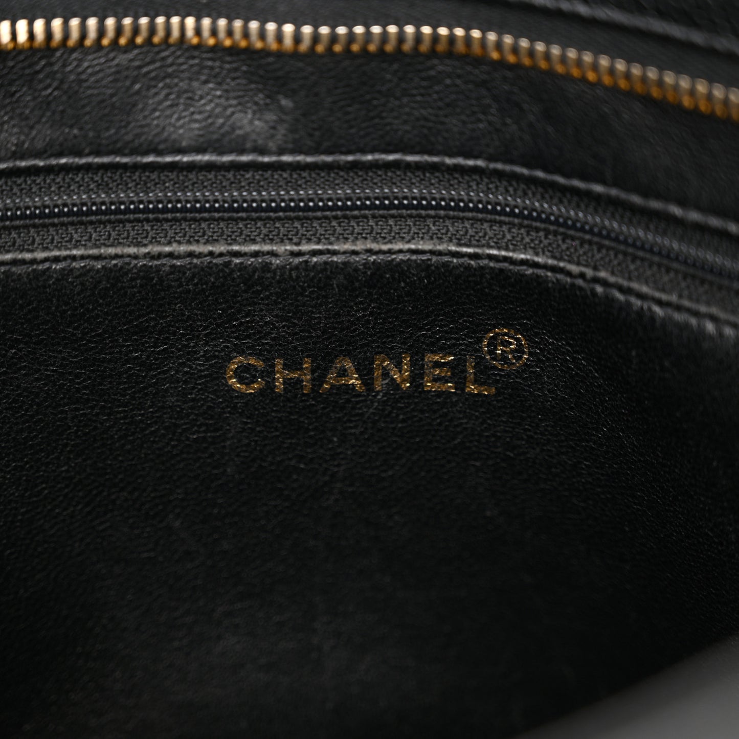 Caviar Quilted Medallion Tote Black