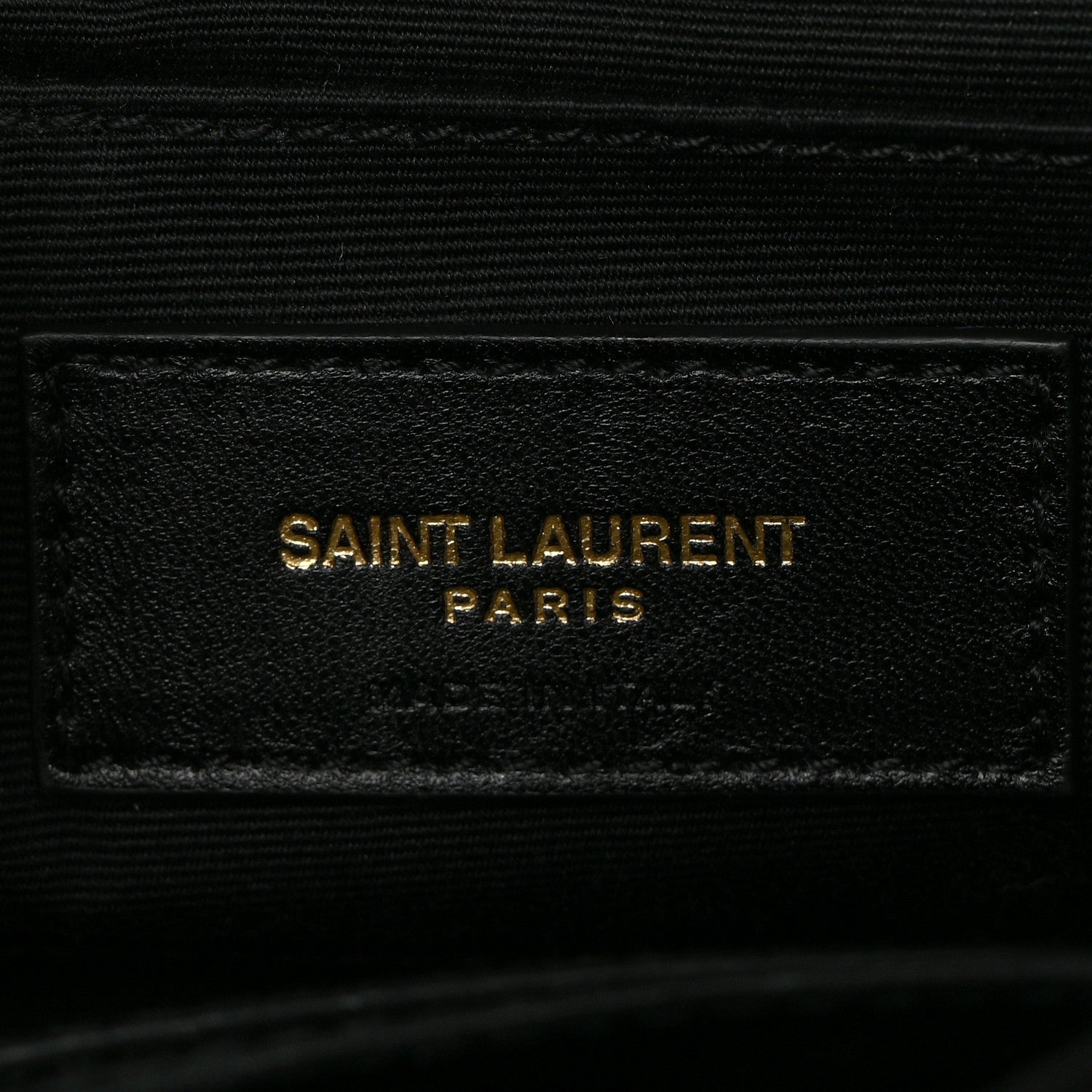 Saint Laurent Lambskin Patchwork Monogram Small Jamie Black 6 of 10