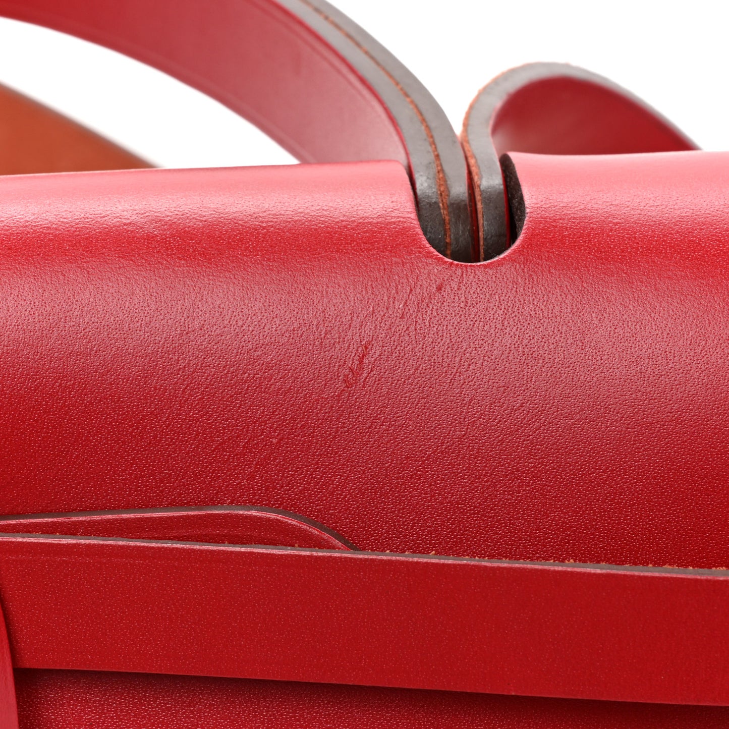 Toile H Berline Vache Hunter Herbag Zip PM 31 Rouge Piment Ecru