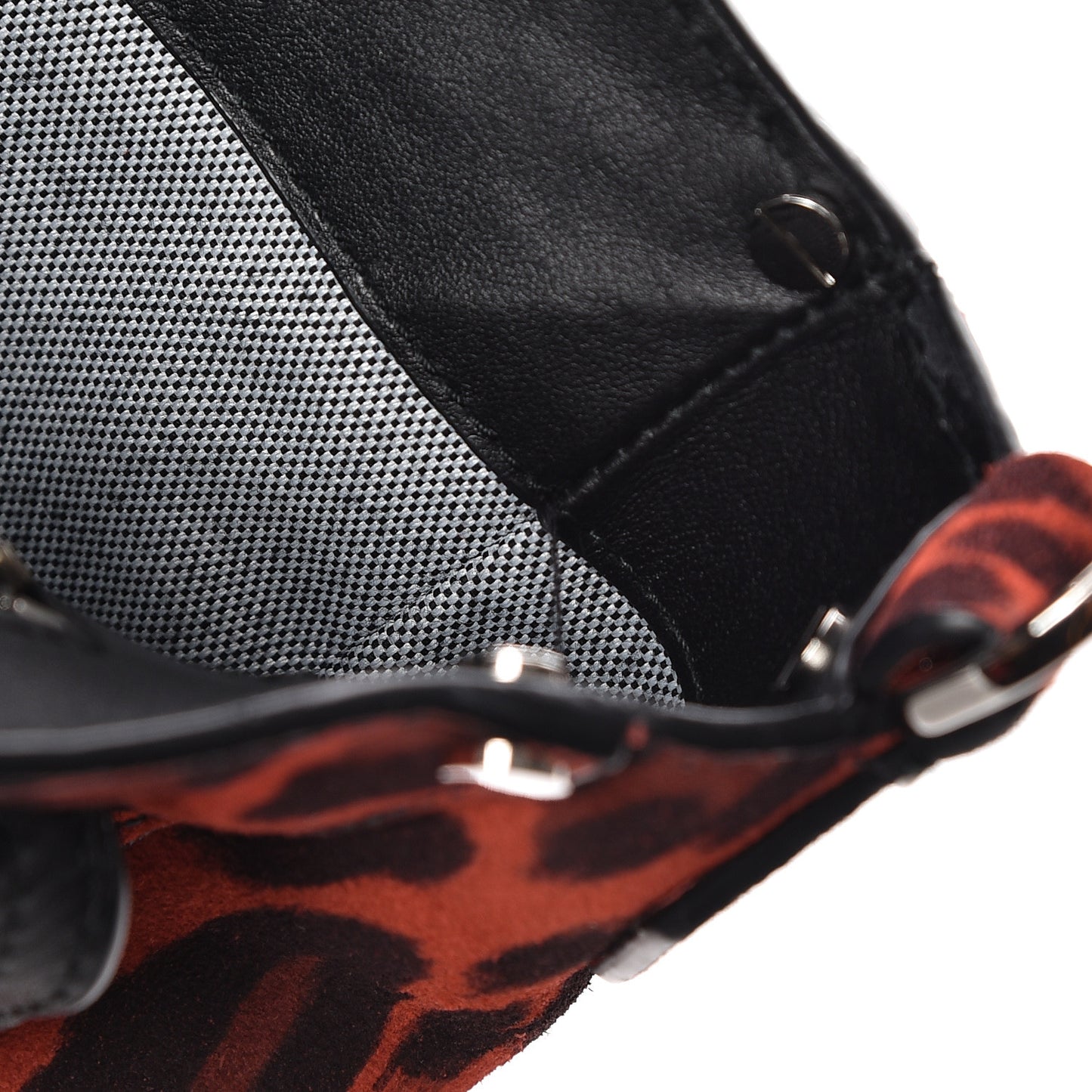 Printed Suede PS1 Pouch Messenger