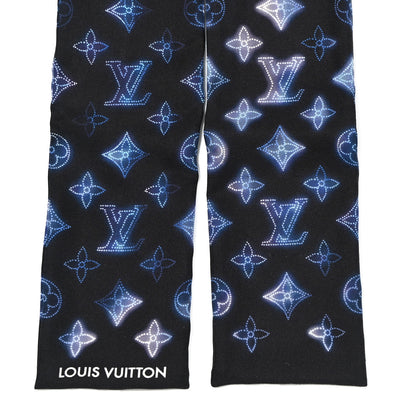 Louis Vuitton Silk Monogram Flight Mode Bandeau Blue 3 of 6