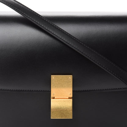 Celine Box Calfskin Medium Classic Box Flap Bag Black 10 of 10