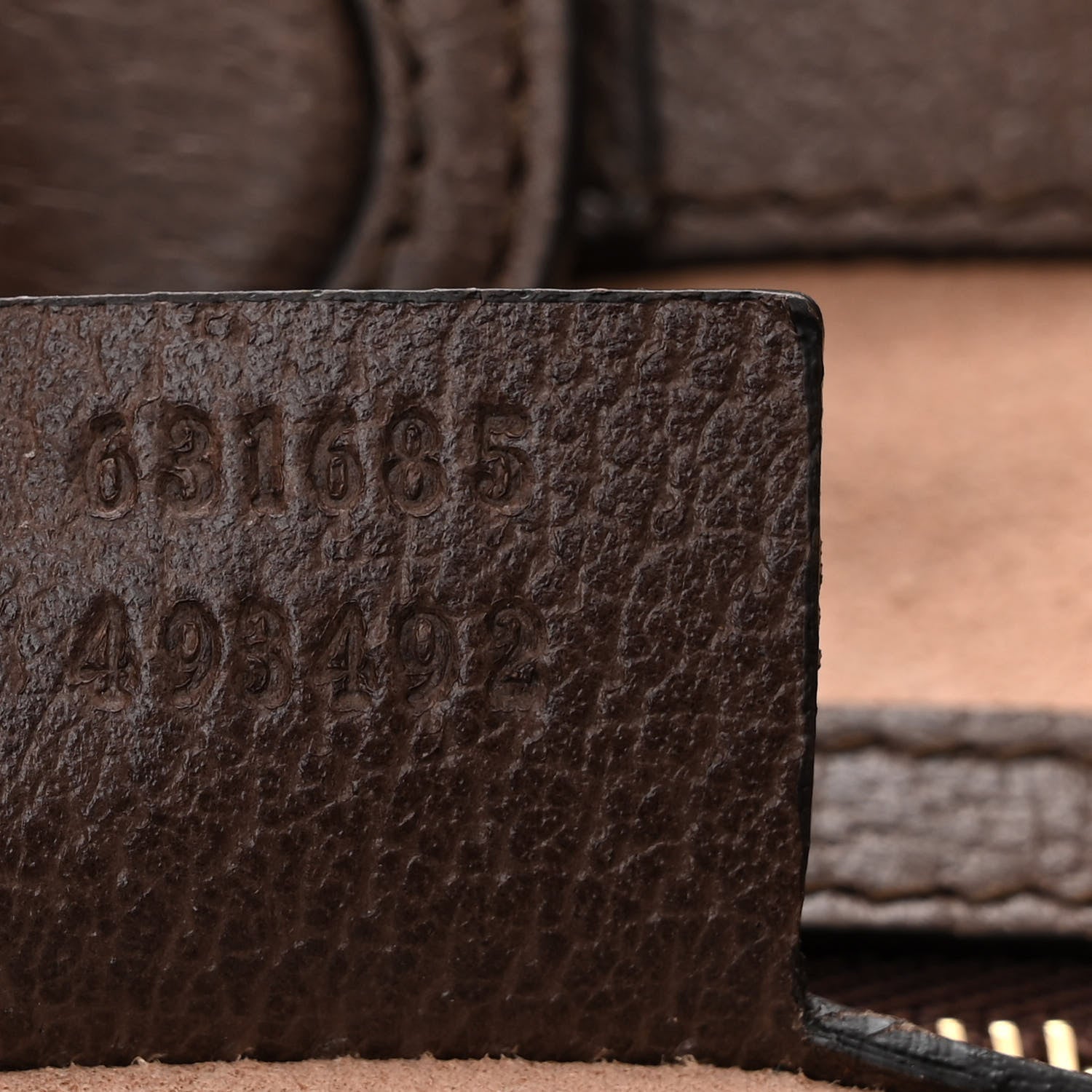 Gucci GG Supreme Monogram Medium Ophidia Shopping Tote Brown 7 of 11