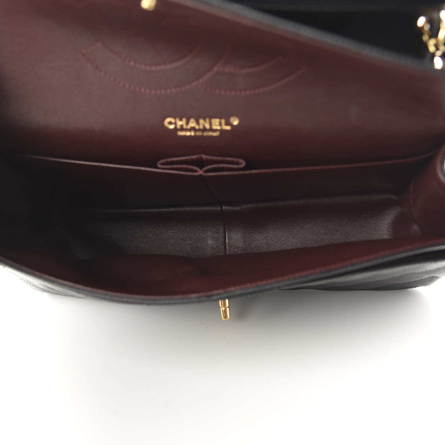 Chanel Caviar Quilted Jumbo Double Flap Black 5 of 11