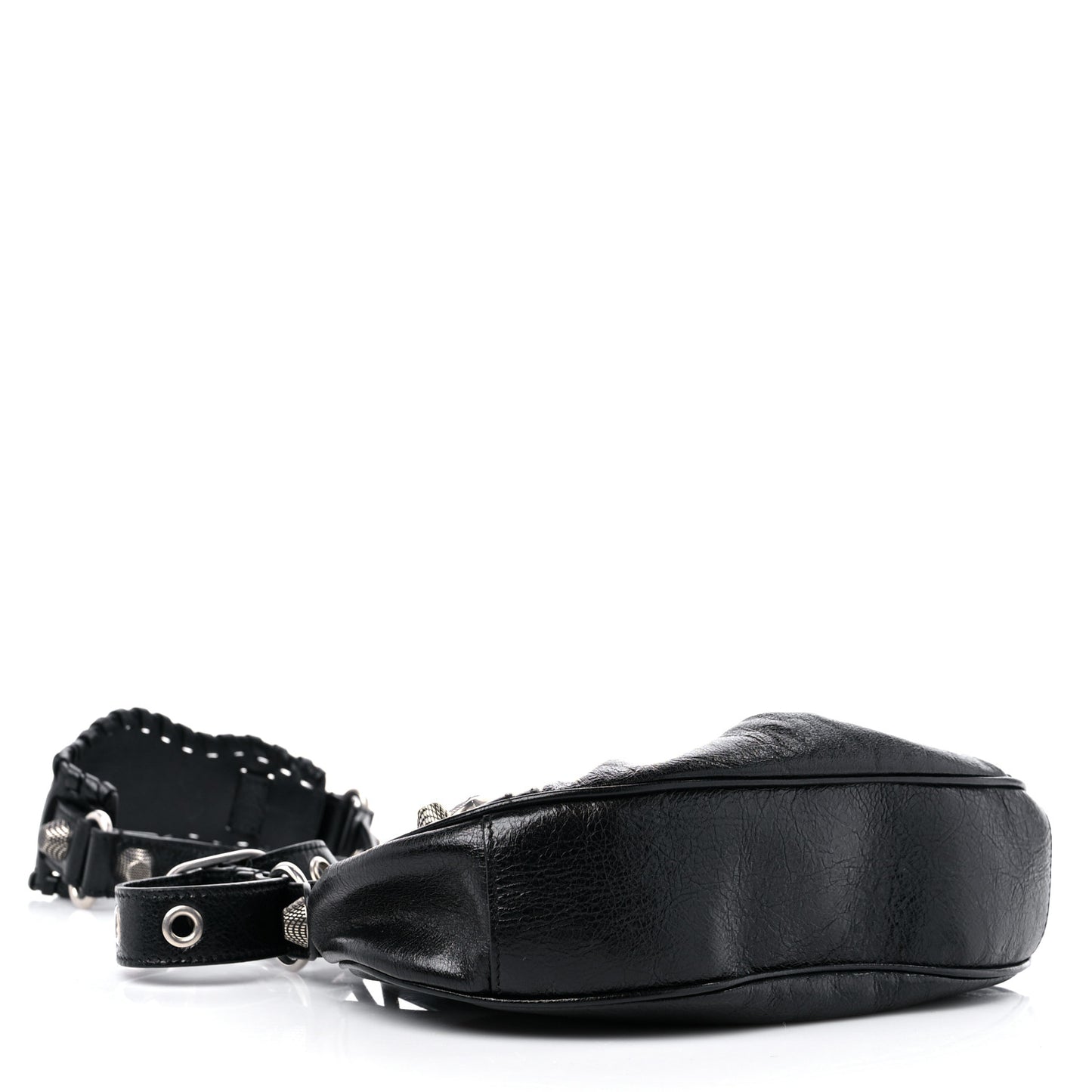 Agneau Arena Le Cagole Shoulder Bag XS Black