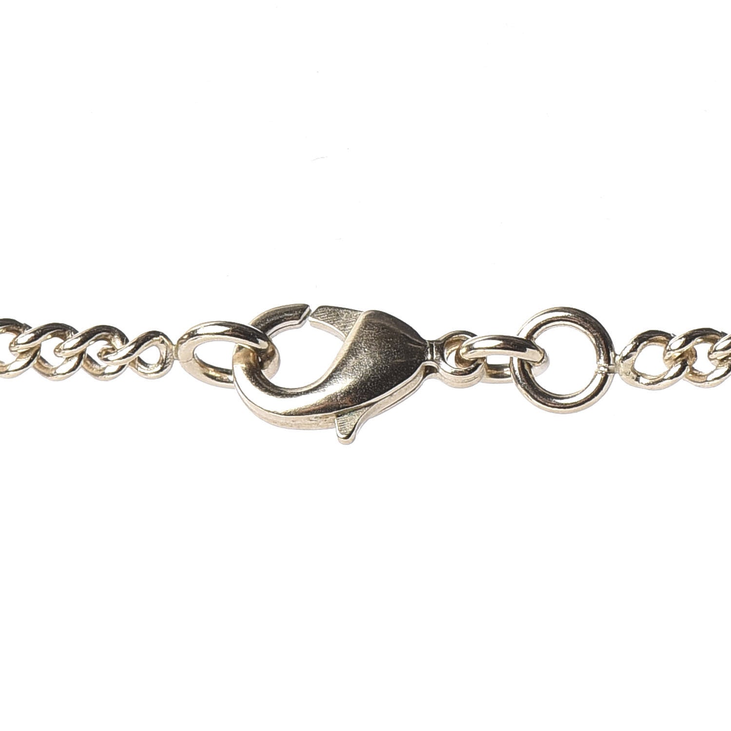 Chanel Pearl Flower CC Pendant Necklace Gold 4 of 6
