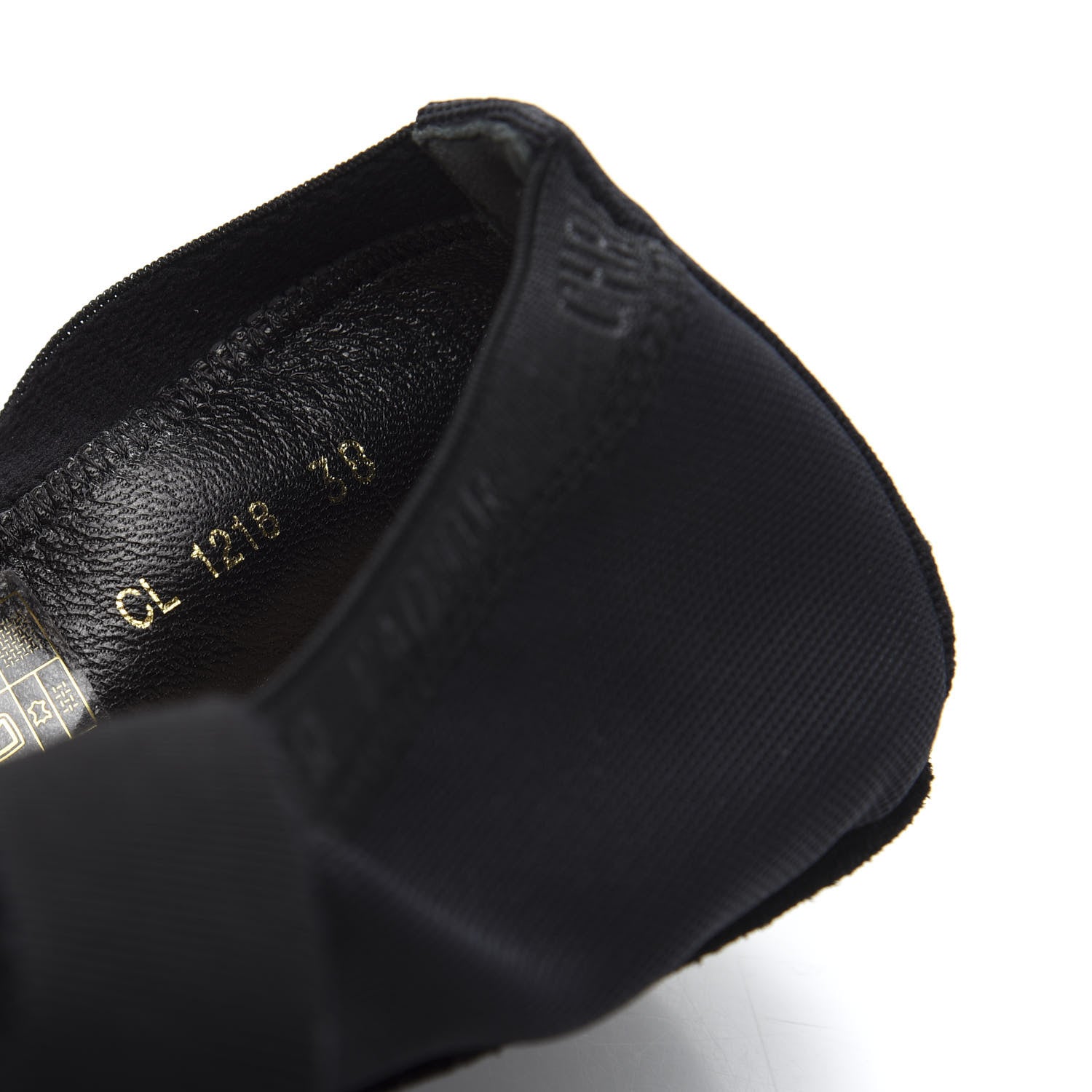 Christian Dior Micro Resille Academy Lace-Up Ballerina Flats 38 Black 8 of 9